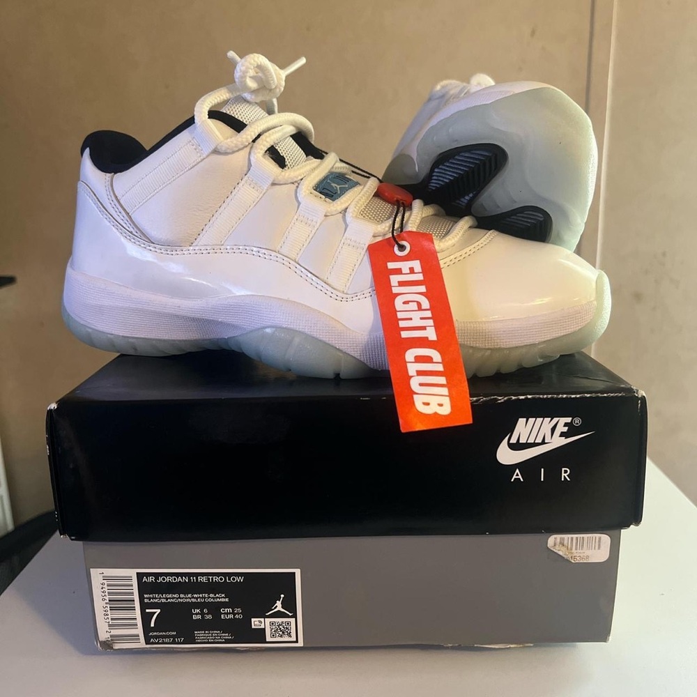 Legend Blue Retro Jordan 11 Low Men’s Size 7